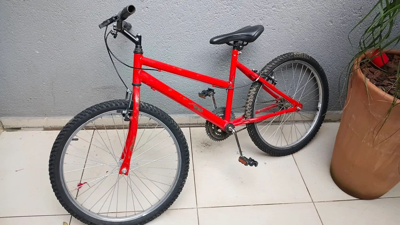 Bicicleta aro 24 usada