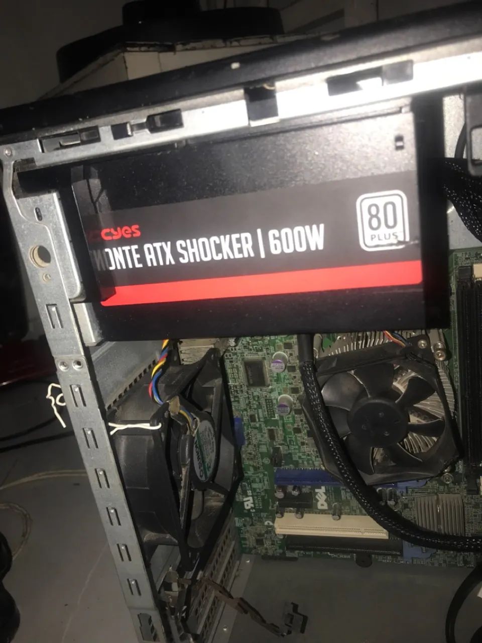 Fonte de Pc 600w 80 Plus