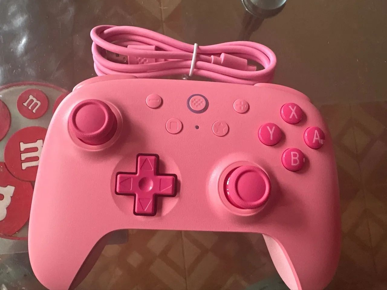 Controle 8BitDo Ultimate 2C Bluetooth Switch 1&2 Lacrado Rosa - Foto 3