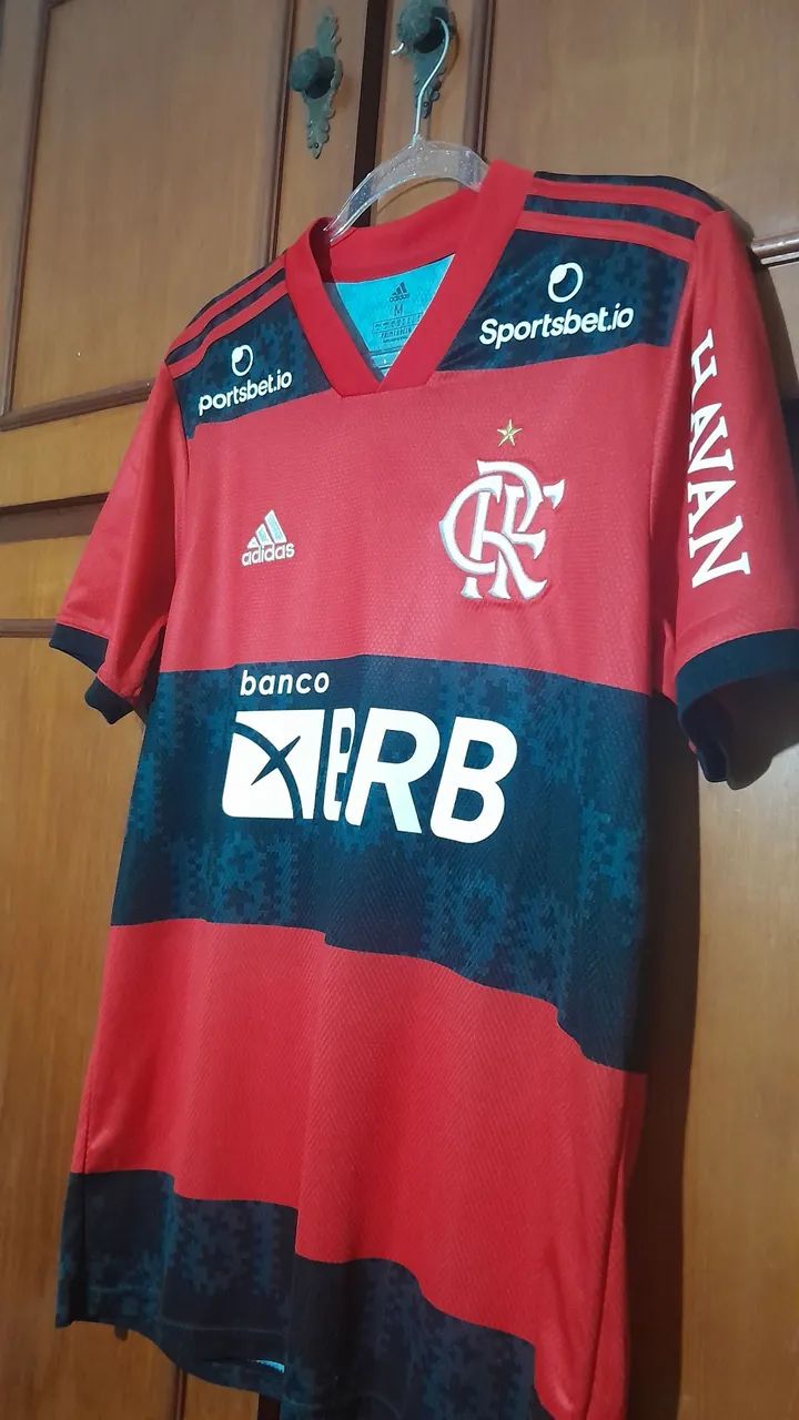 Camisa Flamengo David Luiz M - Foto 2