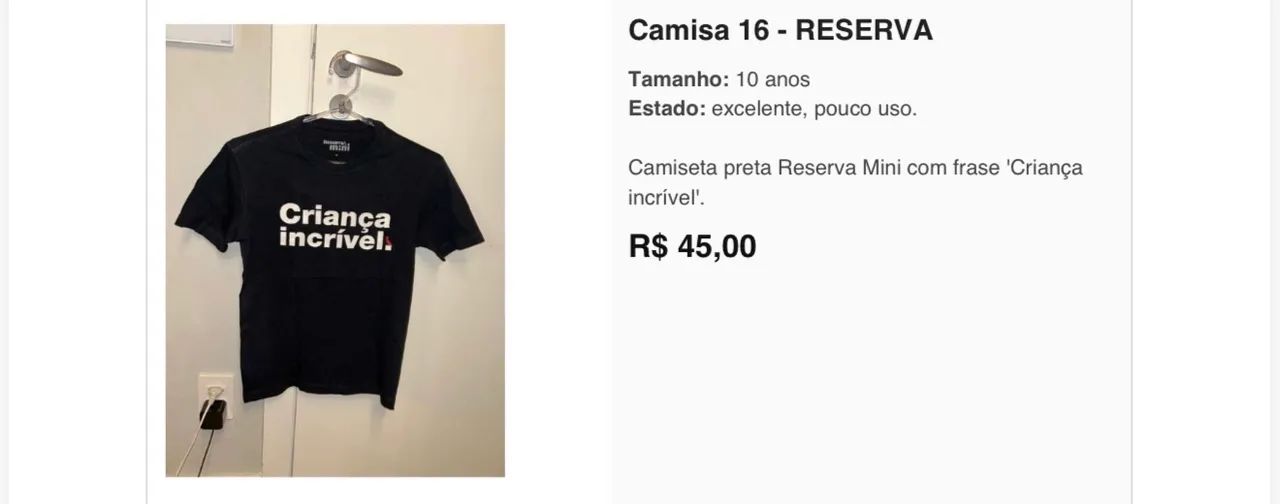 Camisas originais infantis  - Foto 3