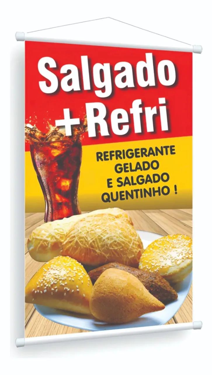 Banner Salgados  - Foto 3