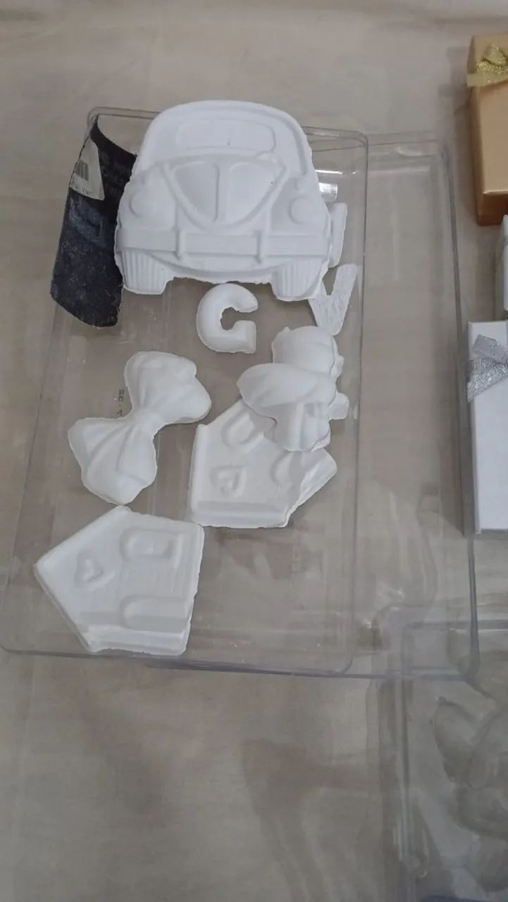 Formas de acetato, estatua de gesso - Foto 5