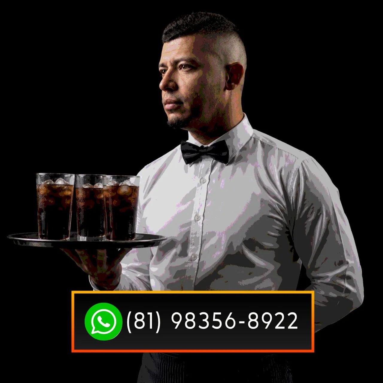 Garçom Freelancer pra festas/eventos 
