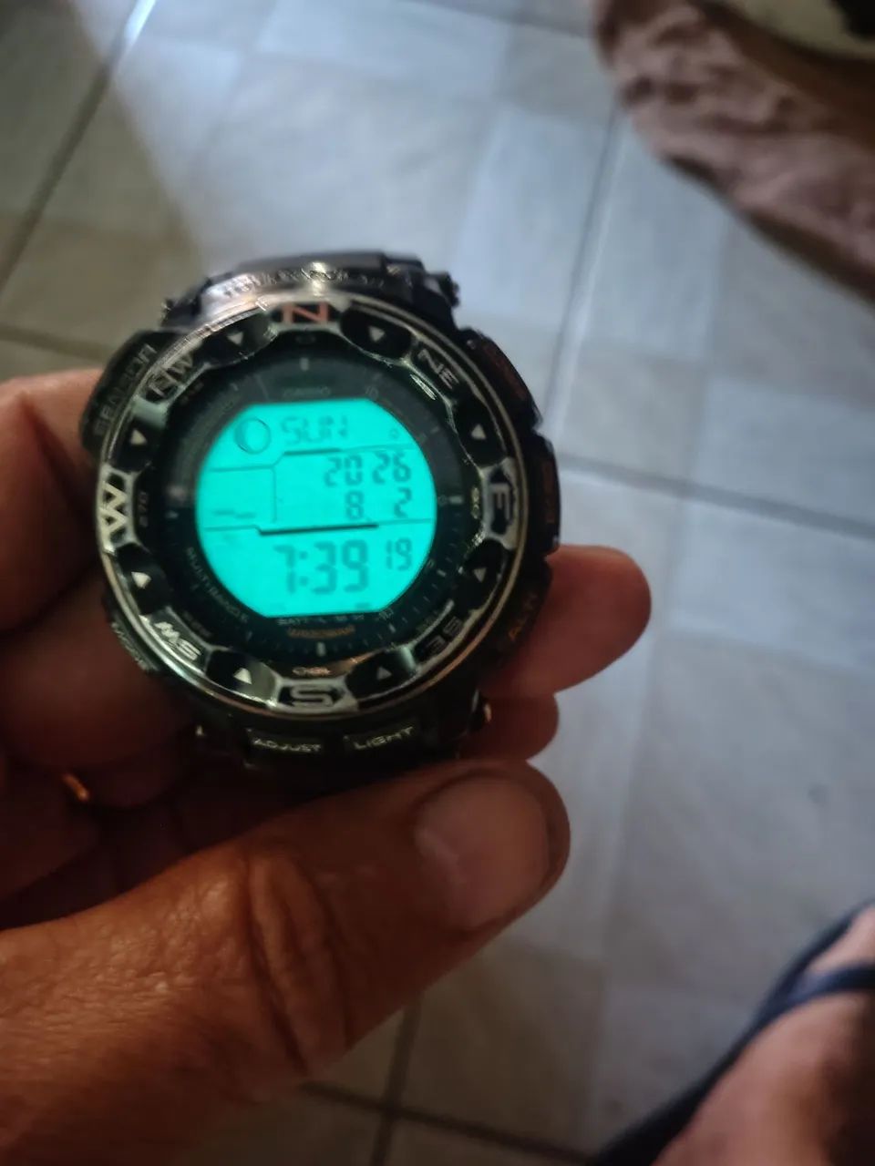 Vendo relógio Casio protrek prw2500 - Foto 2