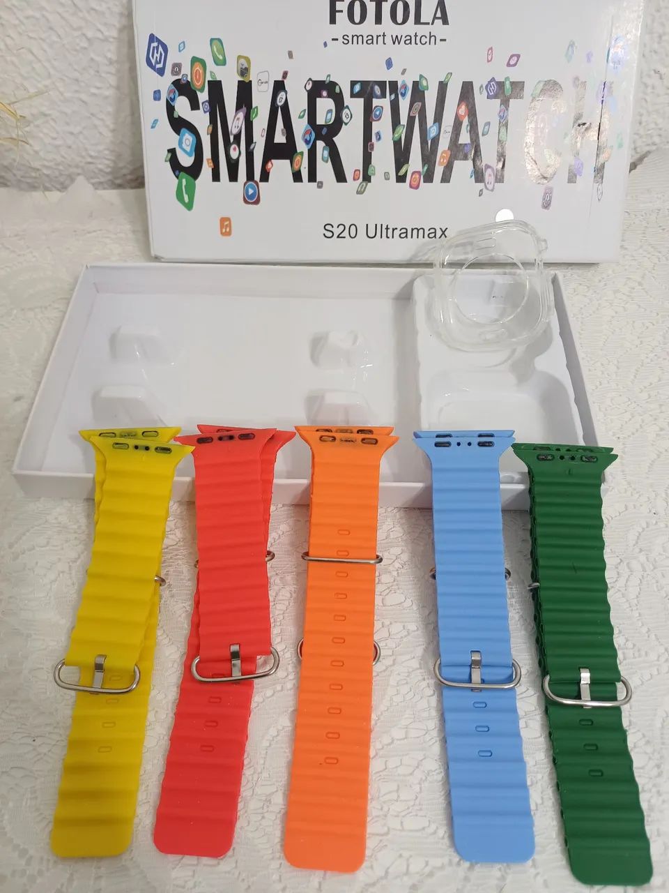 SMARTWATCH ULTRA COM PULSEIRA EXTRA  - Foto 3