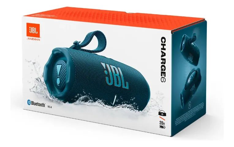 JBL / CHARGE6 / 未開封 Caixa de Som JBL Charge 6 Bluetooth - Nova, Lacrada, Original