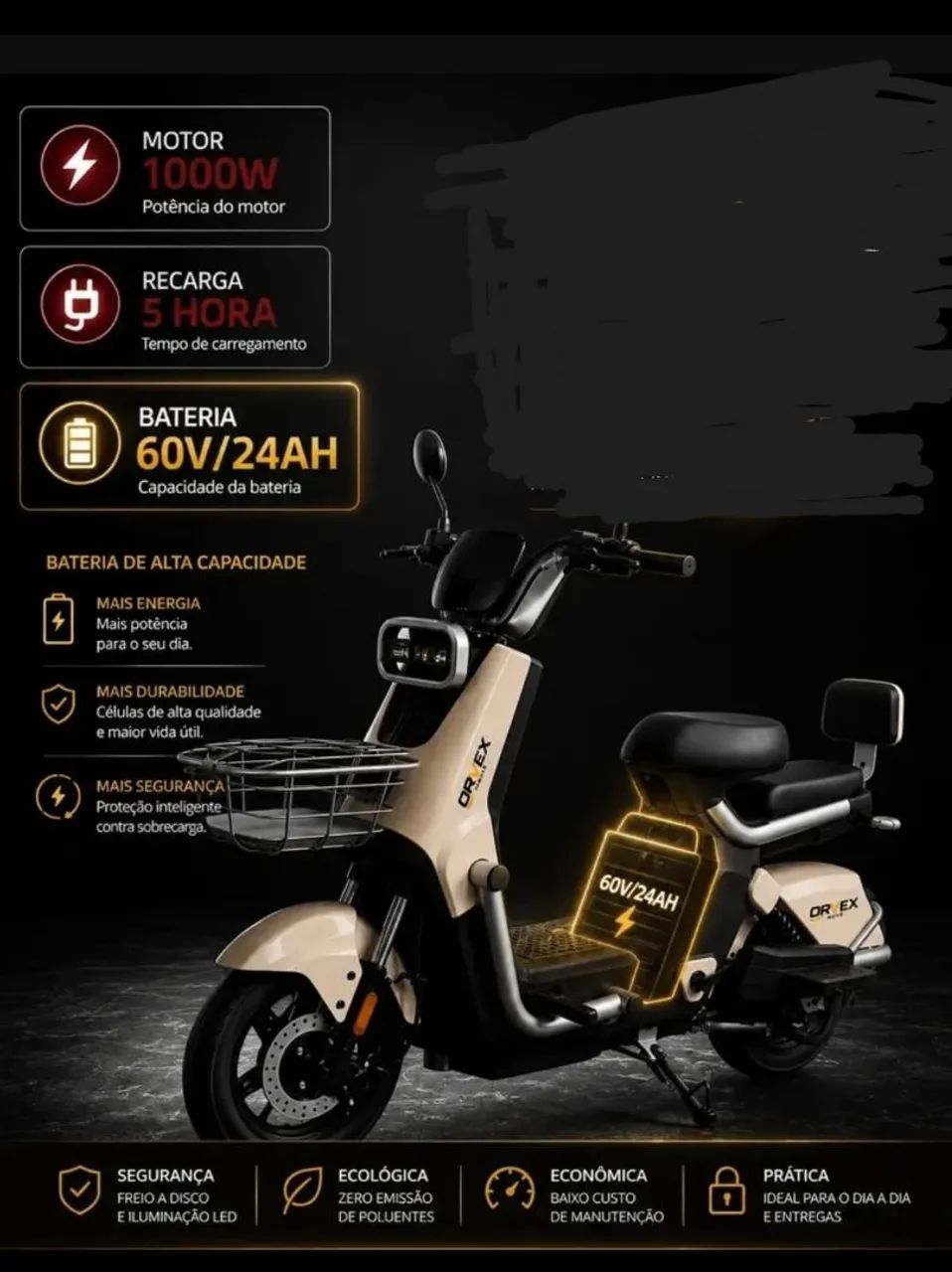 Scooter elétrica  - Foto 2