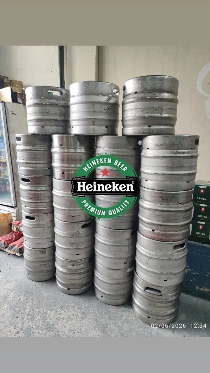 Barril de chopp Heineken 30L (Casco) - Foto 2