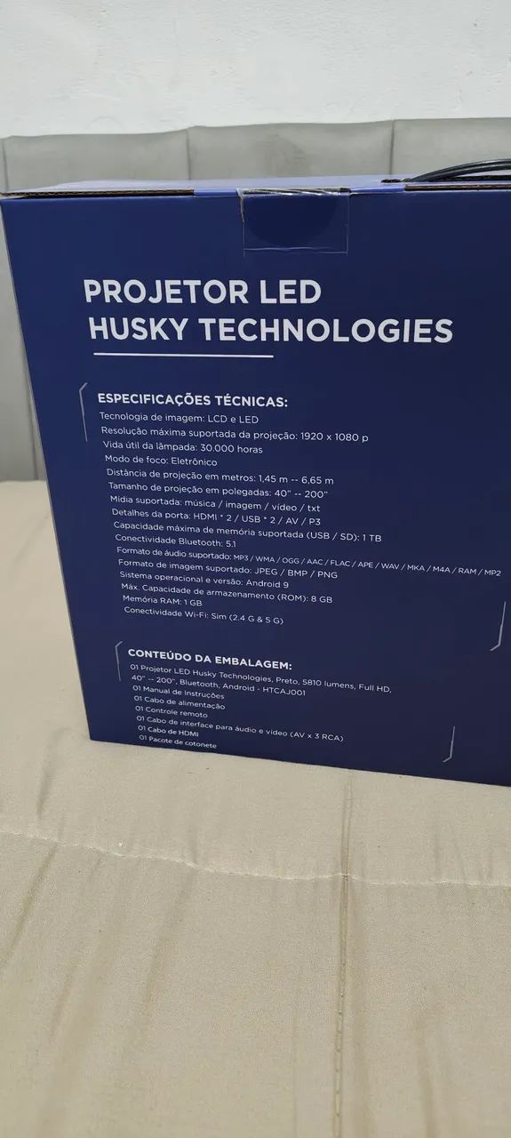Projetor LED Full HD Husky  - Foto 3