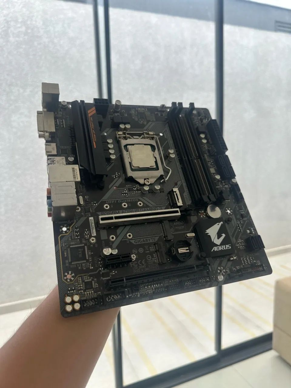 Placa mãe + processador i5 9400F