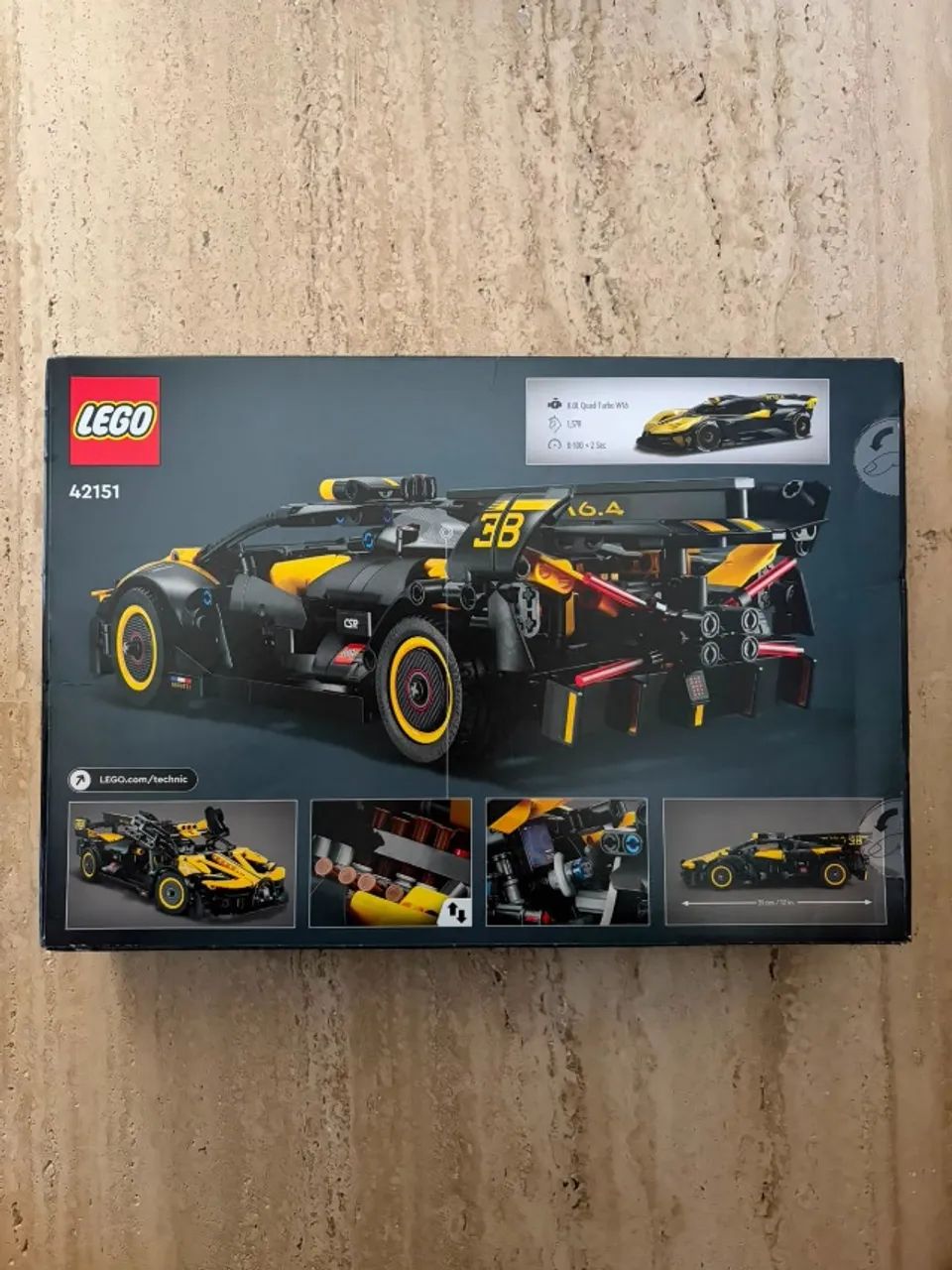 LEGO Technic Bugatti Bolide 42151 ? Lacrado - Foto 2