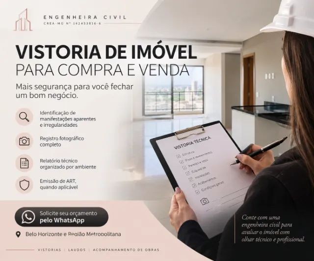 Vistoria para compra e venda de imóvel