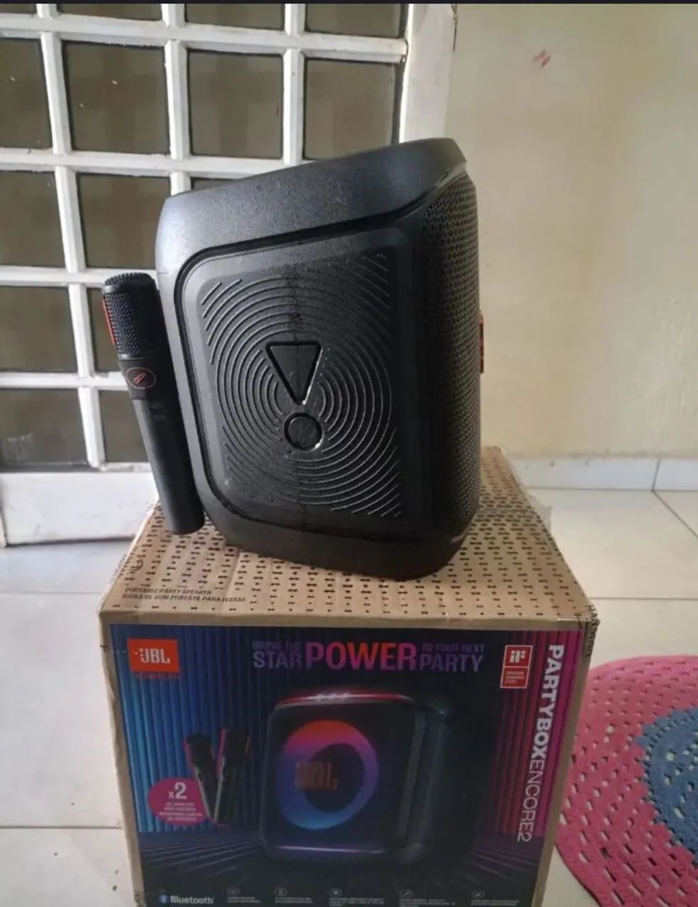 Jbl encorre com 2 microfones - Foto 5