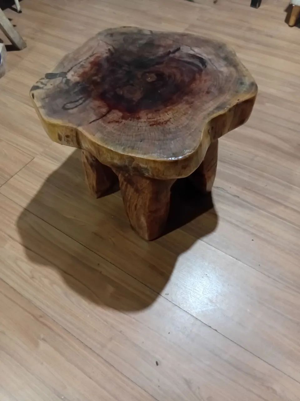 Mesa de centro madeira maciça. - Foto 3