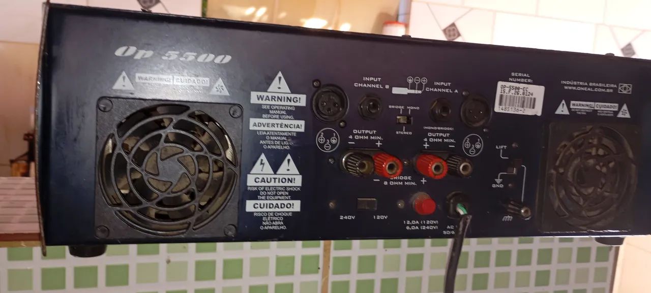 amplificador oneal op5500 - Foto 4