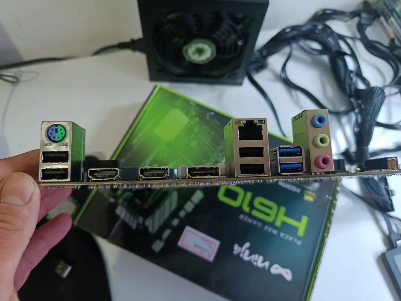 Placa mãe h610 12 geração intel ddr4  - Foto 4