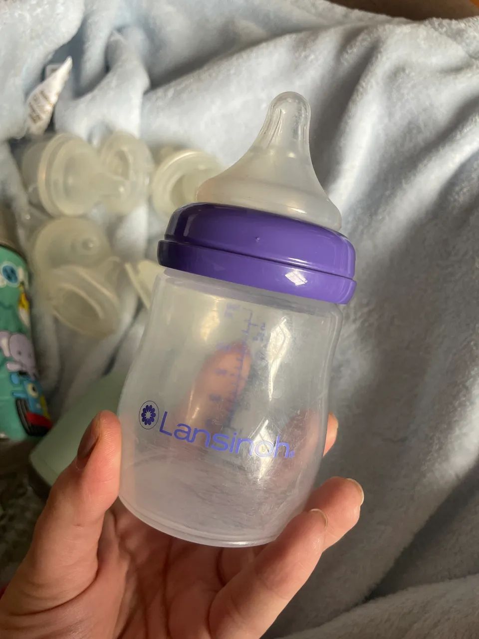 Kit de mamadeiras e bicos - Foto 3