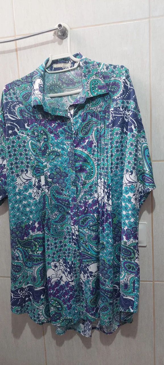 camisa feminina  (camisão)