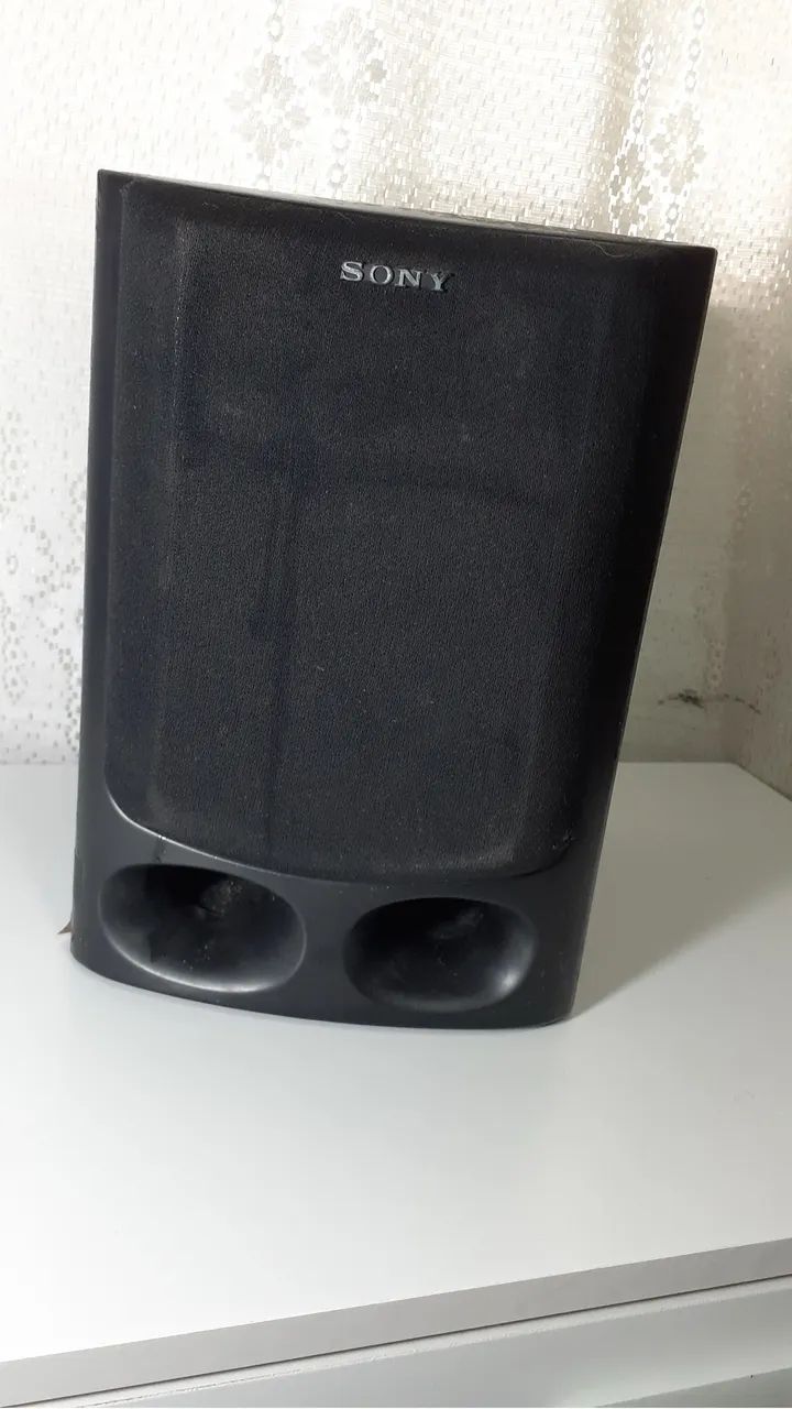 Caixas de som Sony e Gradiente PAR