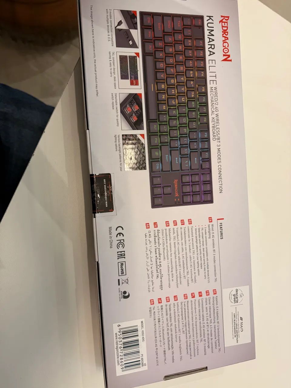 Teclado mecânico sem fio - Foto 3
