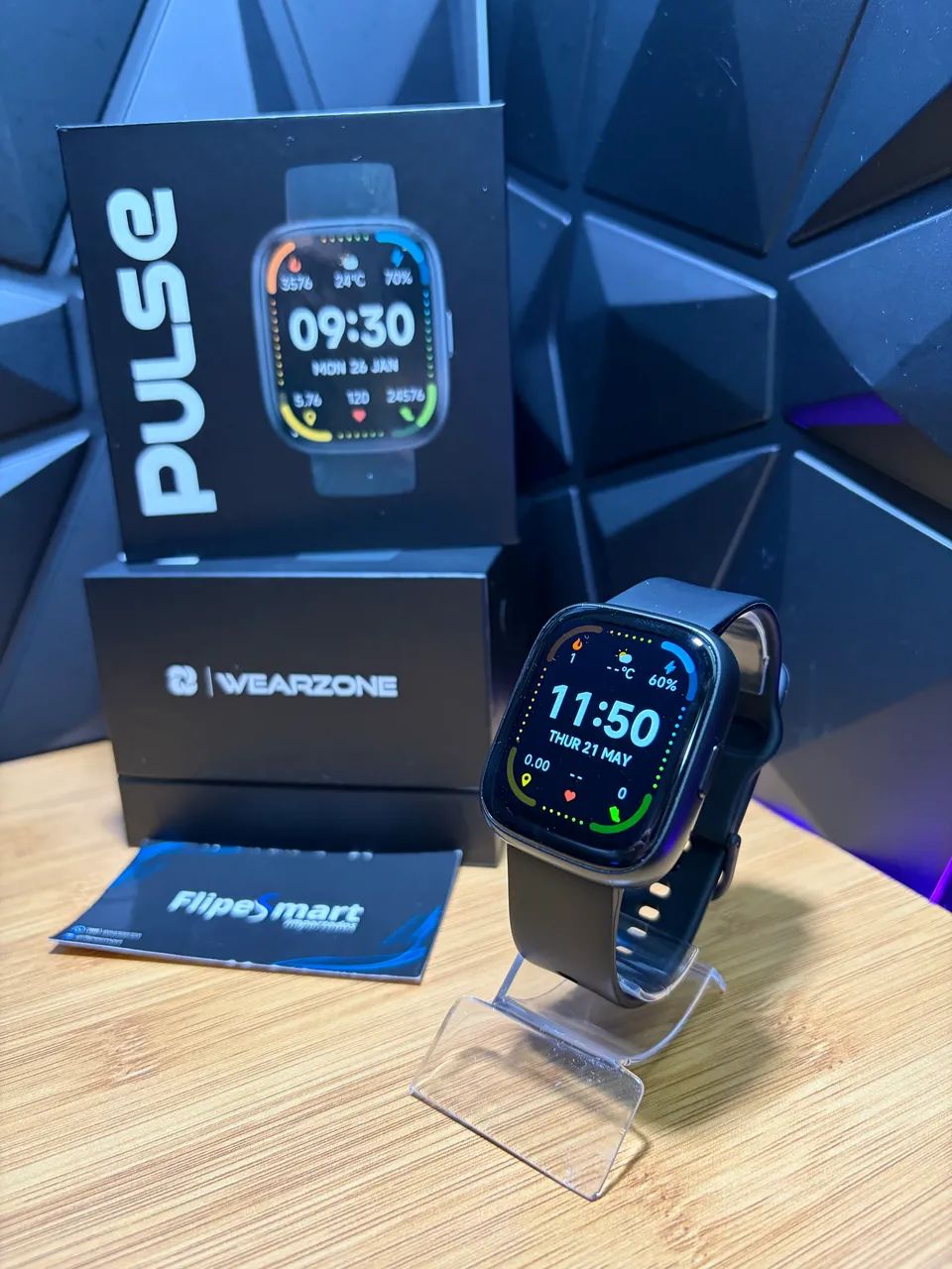 Smartwatch Pulse(Alexa Integrada e resistente a água)