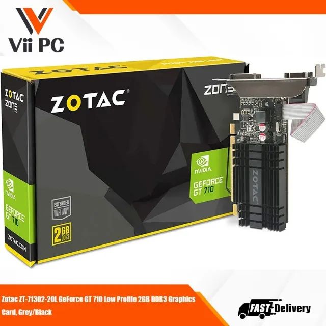 PLACA DE VÍDEO GT 710 ZOTAC - Foto 2