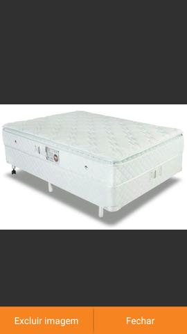 Cama casal e colchão molas direto de fábrica