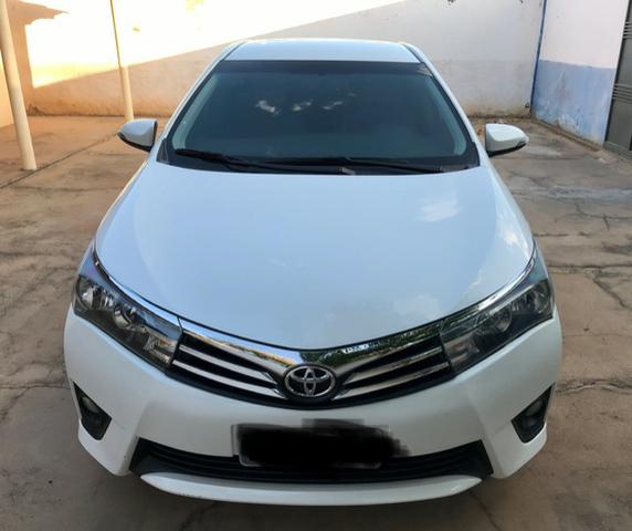 Corolla XEI 2015 branco perolizado. Carro extra com 65 mil km! - Foto 6
