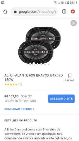 Caixa residência 300w rms bravox - Foto 3