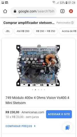 Caixa residência 300w rms bravox - Foto 2