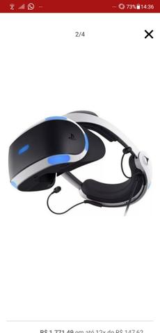 Óculos VR + câmera Playstation - Foto 4