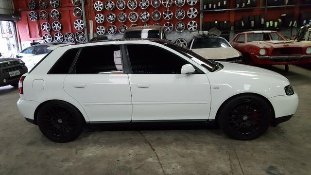 Audi A3 Turbo 253 CV Rodas 18, DVD Pioneer Preparação leve, impecável!!! - Foto 5