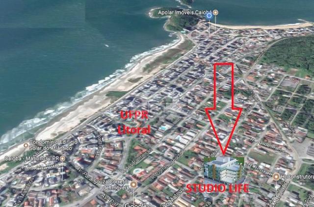 Apartamento à venda com 1 dormitórios em Caioba, Matinhos cod:144662