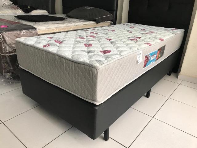 Cama Box Solteiro Castor em Espuma D-40 - Top de Linha!