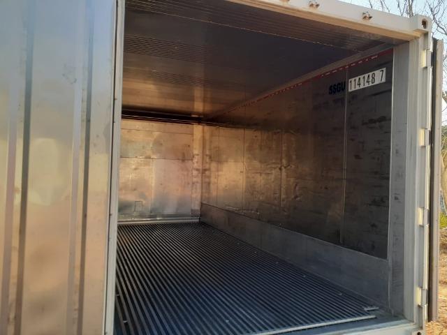 Container Frigorífico Refrigerado 20 pés tipo Câmara Fria Conteiner usado aço inox - Foto 3