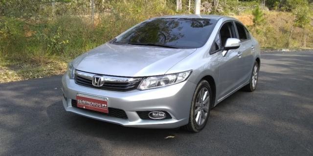 HONDA CIVIC NOVA GERAÇÃO LXR 2.0 16V AT Prata 2013/2014 - Foto 2