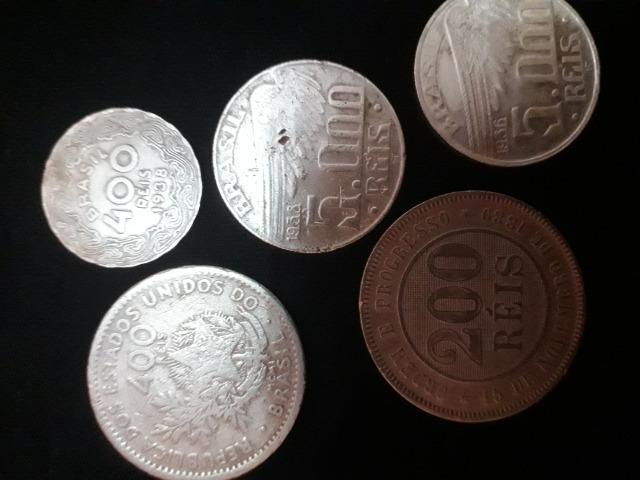 Moedas Antigas - Foto 2