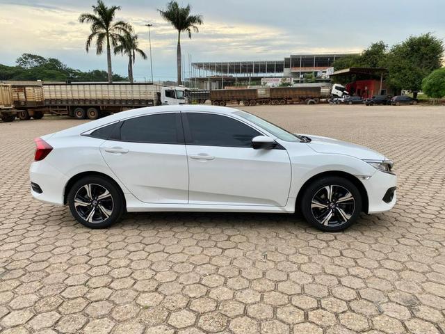 Civic 2017 EXL Branco perolizado 20 mil km - Foto 11