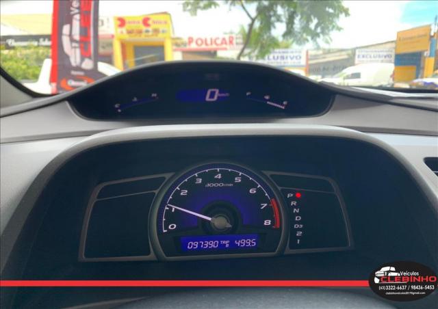 HONDA CIVIC 1.8 LXS 16V FLEX 4P AUTOMÁTICO - Foto 9