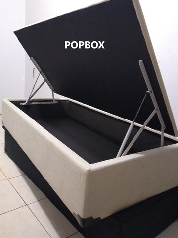 Box Baú 88/188 Solteiro ( Durabilidade e Facilidade no Manuseio ) Confira  - Foto 4