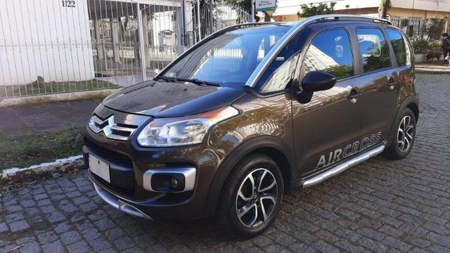 CITROEN AIRCROSS GLX 1.6 2011 ,MARROM, COMPLETA. EXCELENTE ESTADO.