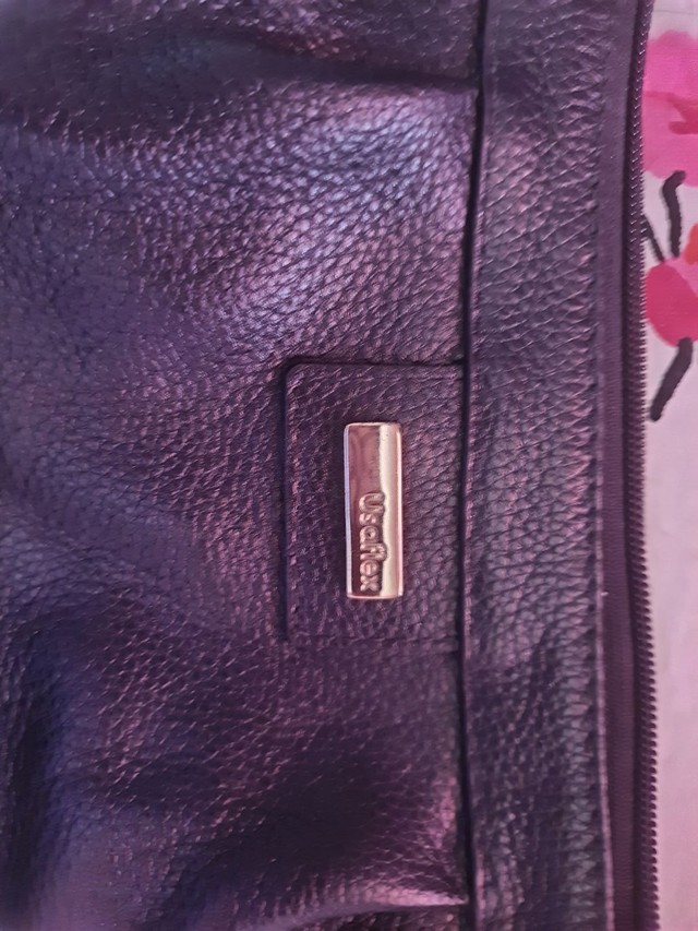 Bolsa de couro usaflex  tamanho pequeno - Foto 2