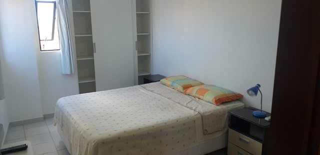 2 quartos, 1a.quadra da praia, piscina. Cabo Branco .