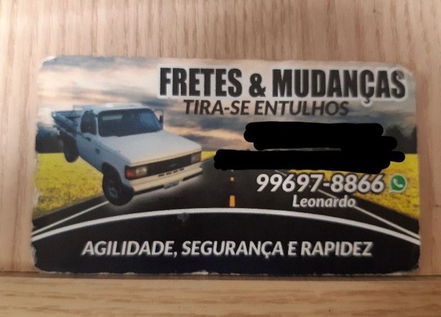 Fretes e mudanças, poda e tira entulho.