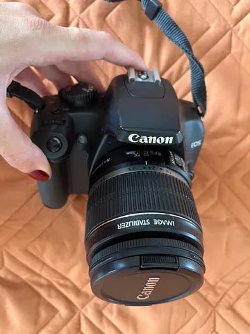 Máquina Fotográfica Canon Eos Rebel Xs. Lente 18-55. Estojo. - Foto 3