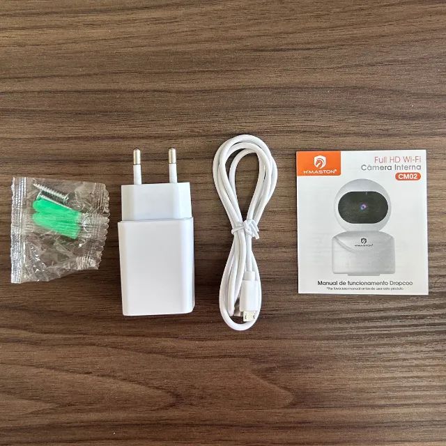 Câmera de Segurança Interna Inteligente Wifi Full Hd Robozinho - Foto 6