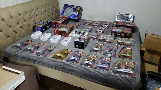 Bonecos Star Trek Coleção Completa!Leia anúncio! - Foto 4