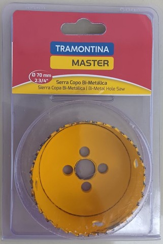 Serra Copo Bi Metálica Tramontina 70mm<br><br>
