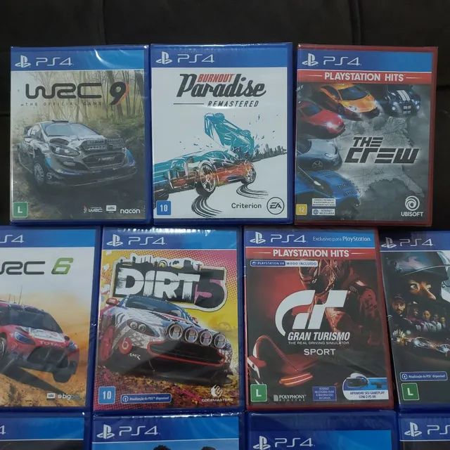 Jogos de corrida ps4 - Lacrados. - CDs, DVDs etc - Antônio Bezerra,  Fortaleza 1204535023